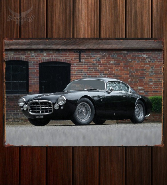 Металлическая табличка Maserati A6G 2000 Frua Berlinetta Металлическая табличка Maserati A6G 2000 Frua Berlinetta
